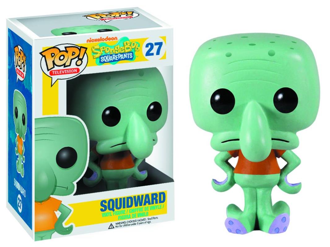 POP TV SPONGEBOB SQUIDWARD VINYL FIGURE