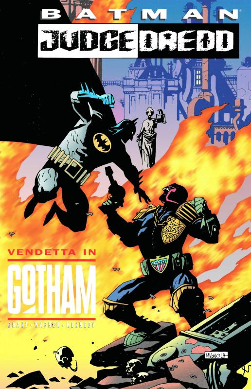 BATMAN JUDGE DREDD COLLECTION HARDCOVER