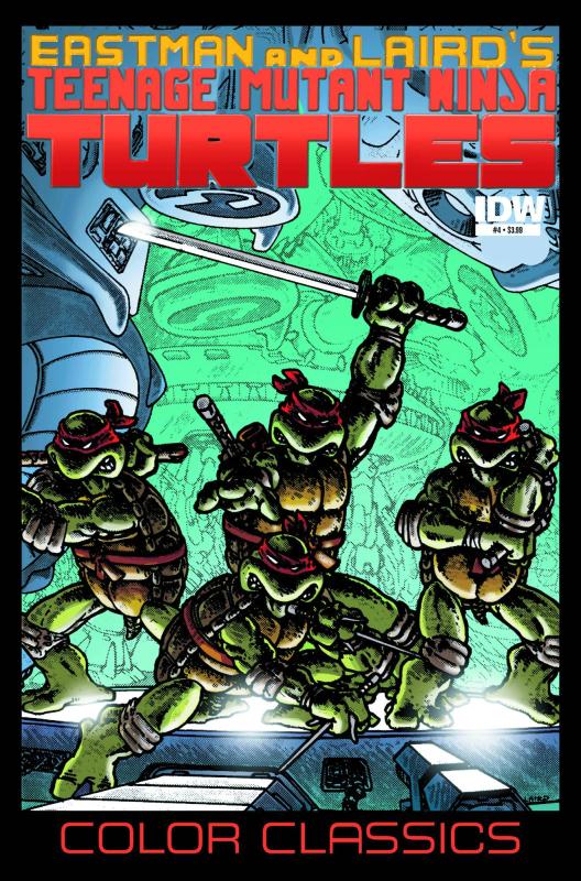 TEENAGE MUTANT NINJA TURTLES COLOR CLASSICS #4