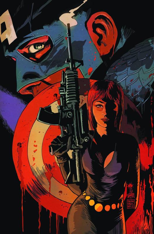 CAPTAIN AMERICA AND BLACK WIDOW #636