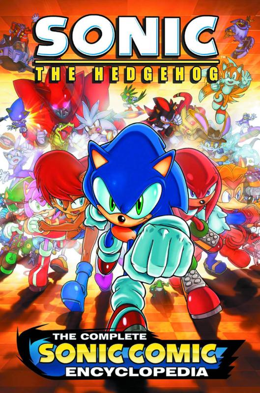 SONIC THE HEDGEHOG COMPLETE COMIC ENCYCLOPEDIA TP