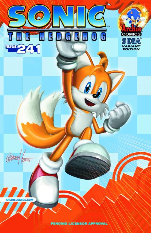 SONIC THE HEDGEHOG #241 HORN CVR