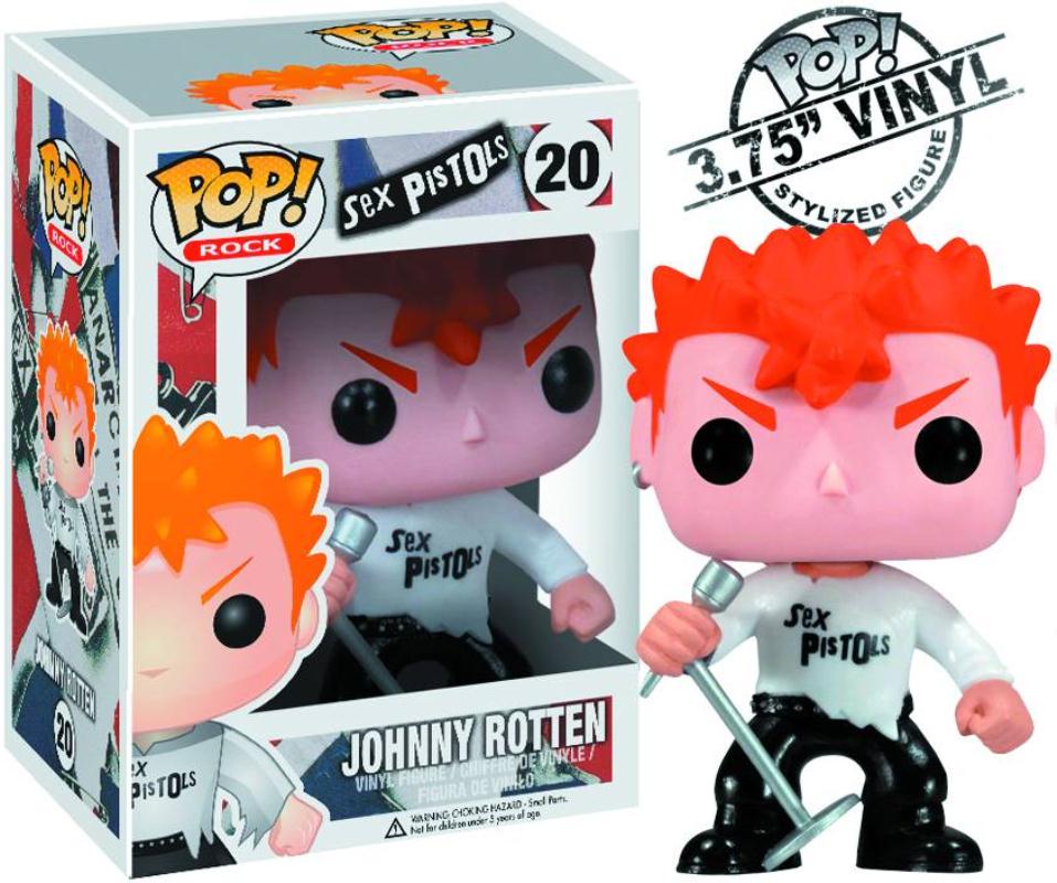 POP SEX PISTOLS JOHNNY ROTTEN VINYL FIGURE