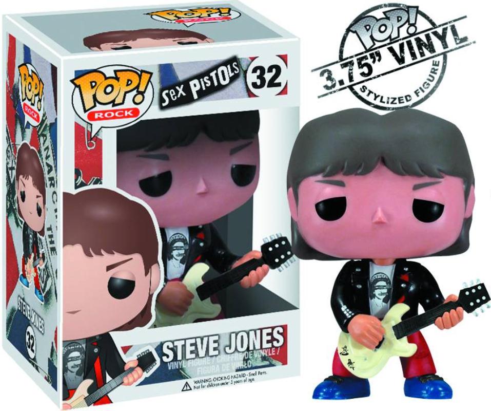 POP SEX PISTOLS STEVE JONES VINYL FIGURE