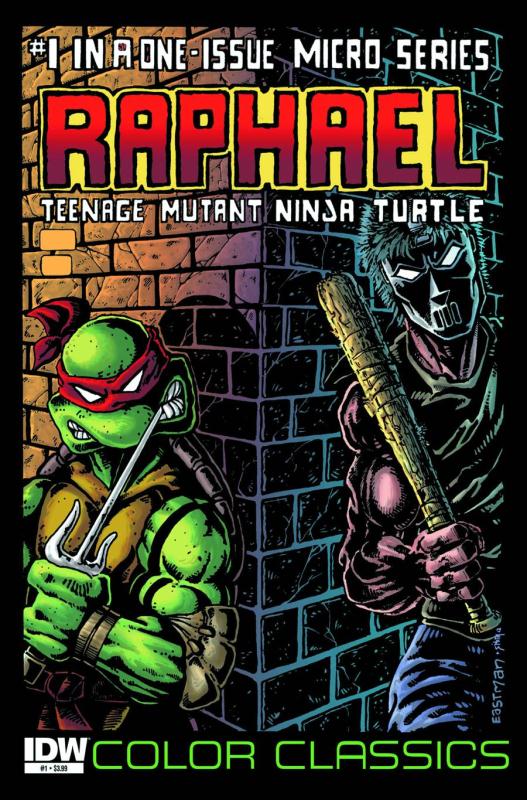 TMNT COLOR CLASSICS MICRO SERIES RAPHAEL ONE SHOT