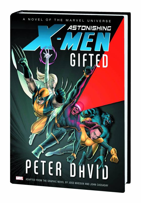 ASTONISHING X-MEN GIFTED PROSE NOVEL HARDCOVER