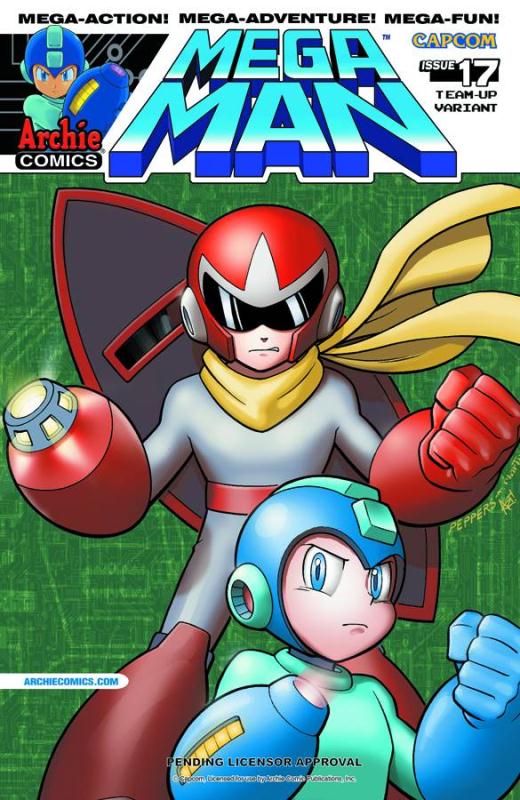 MEGA MAN #17 VARIANT CVR