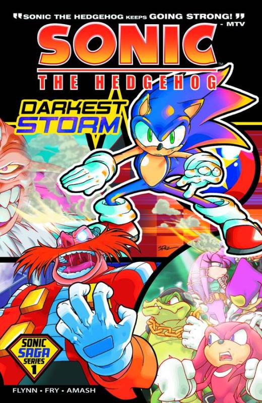 SONIC SAGA TP 01 DARKEST STORM