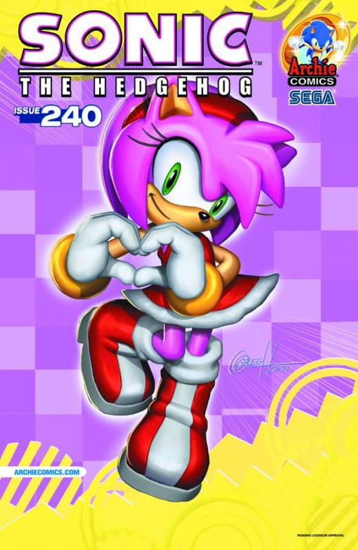 SONIC THE HEDGEHOG #240 HORN CVR