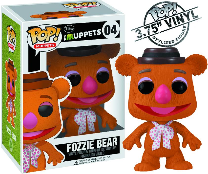 POP MUPPETS FOZZIE VINYL FIGURE