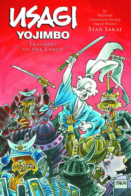 USAGI YOJIMBO TP 26 TRAITORS OF THE EARTH