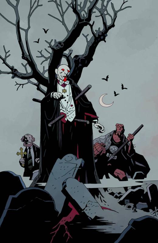 BPRD HELL ON EARTH TRANSFORMATION ODONNELL #1 MIGNOLA VARIANT CVR