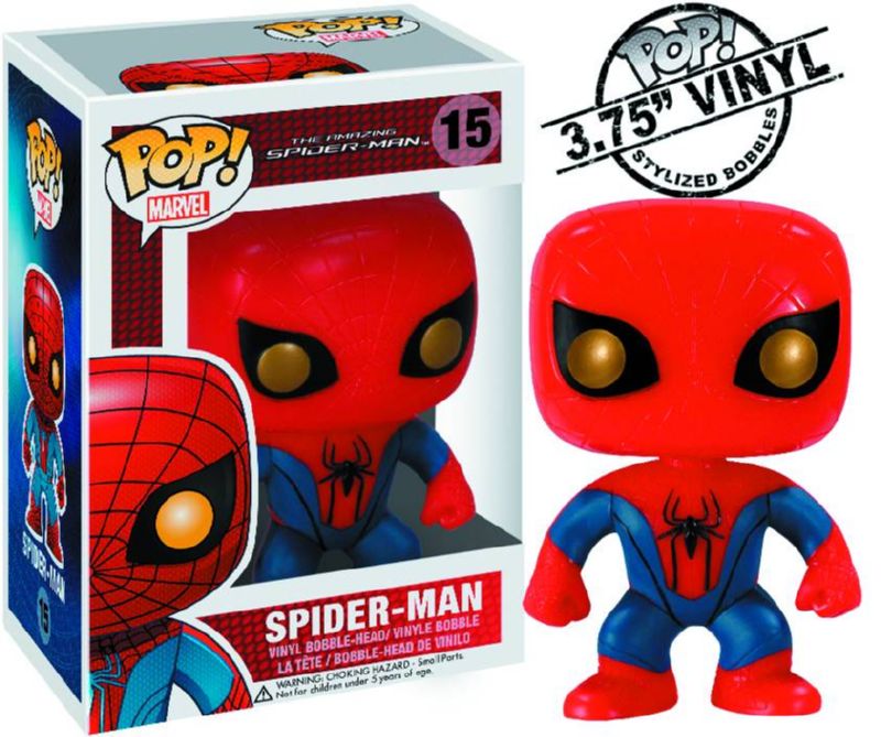 POP AMAZING SPIDER MAN MOVIE VINYL FIGURE