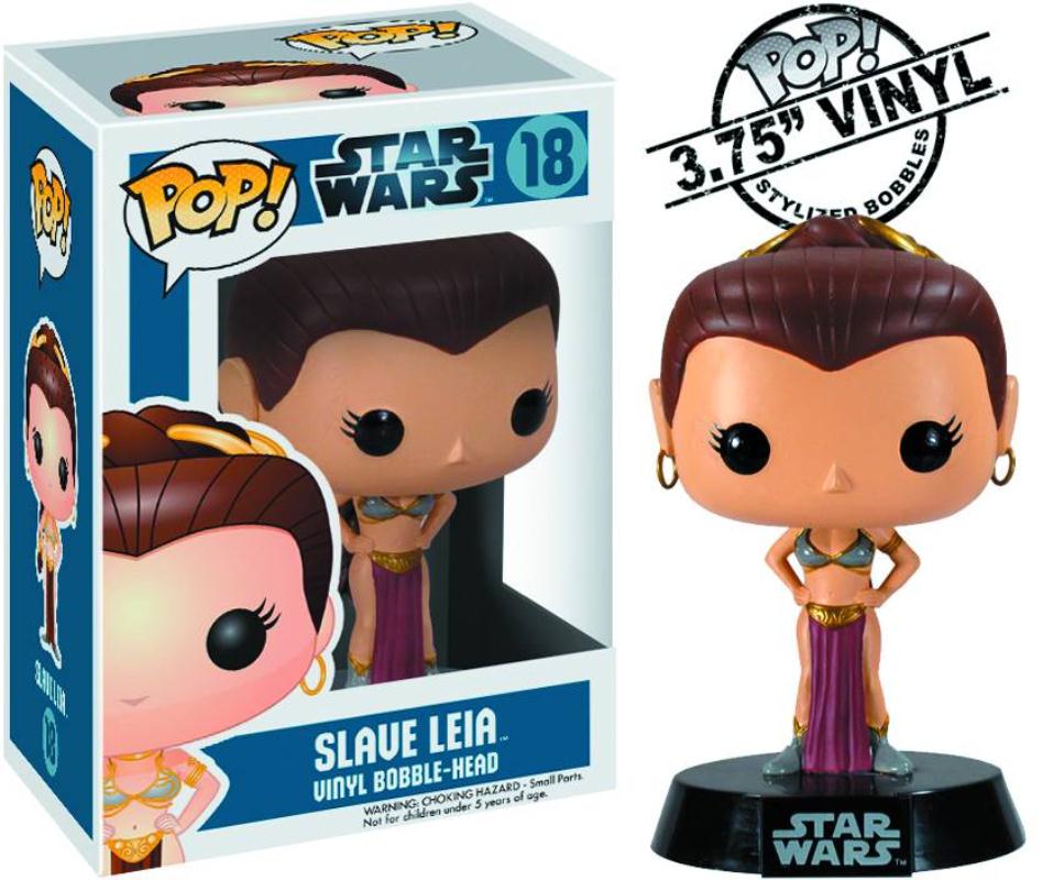 POP STAR WARS VINYL FIGURE #18 SLAVE LEIA