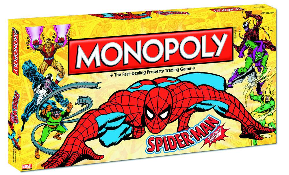 SPIDER-MAN COLLECTORS ED MONOPOLY