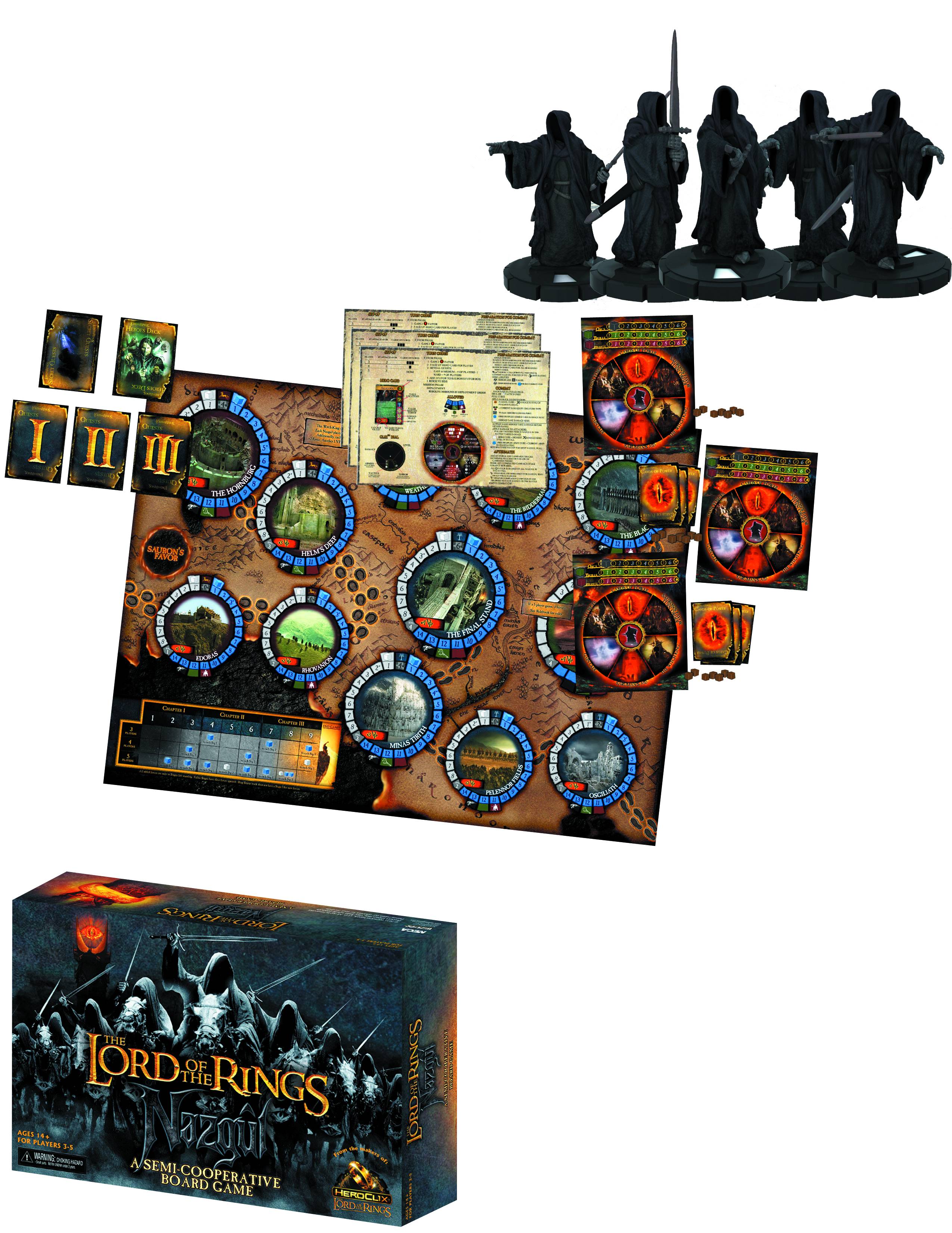 LORD OF THE RINGS NAZGUL BOARD GAME