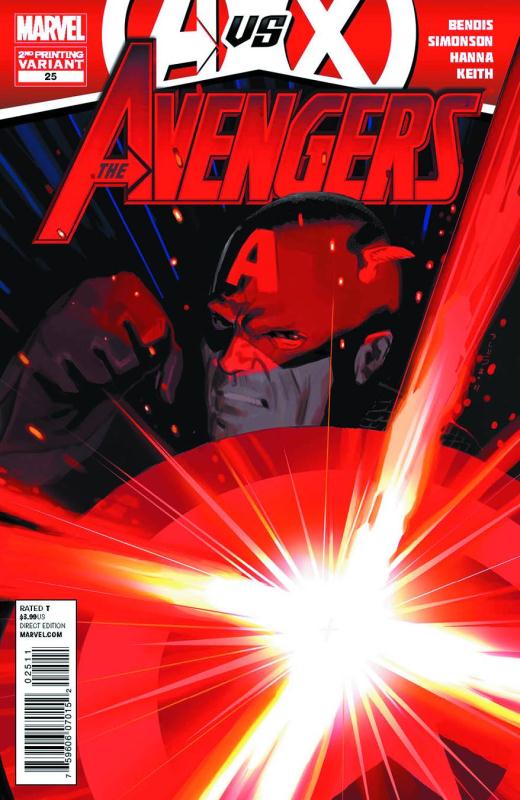 AVENGERS #25 2ND PTG ACUNA VARIANT AVX (PP #1020)