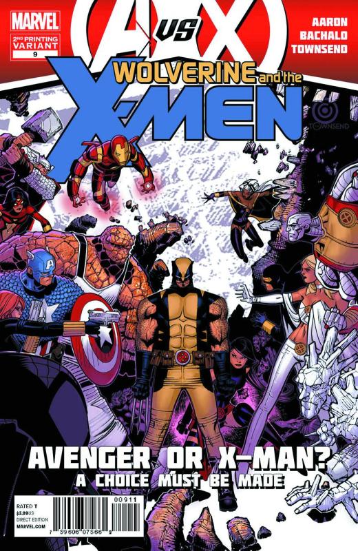 WOLVERINE AND X-MEN #9 2ND PTG BACHALO VARIANT AVX (PP #1020)