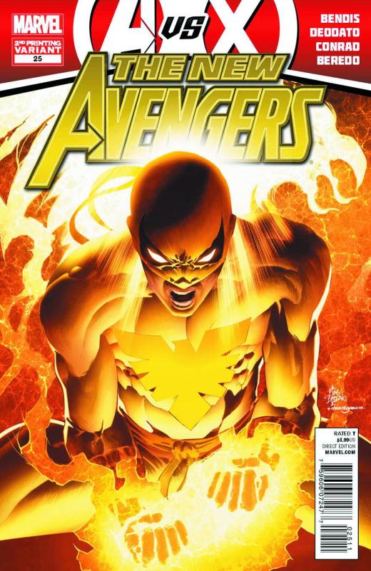 NEW AVENGERS #25 2ND PTG DEODATO VARIANT AVX (PP #1021)