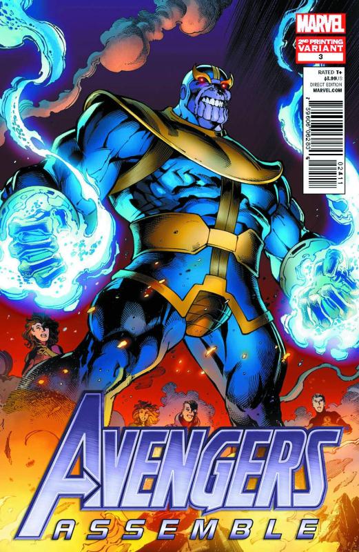 AVENGERS ASSEMBLE #3 2ND PTG BAGLEY VARIANT (PP #1023)