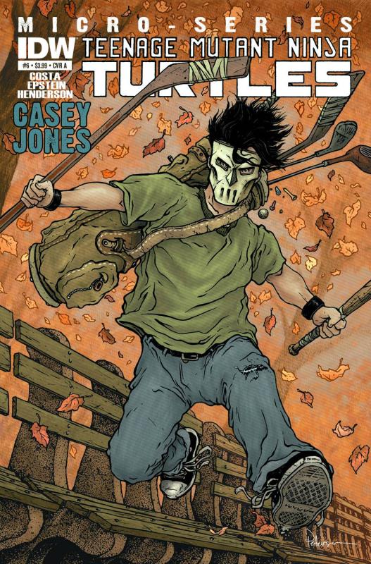 TEENAGE MUTANT NINJA TURTLES MICRO SERIES #6 CASEY JONES