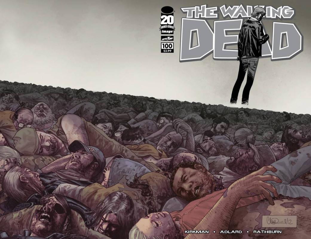 WALKING DEAD #100 CVR H ADLARD WRAP (MR)