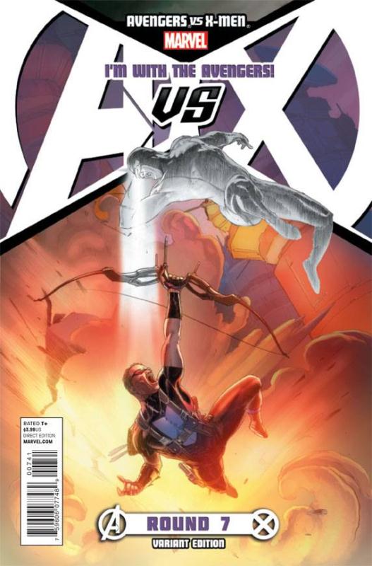 AVENGERS VS X-MEN #7 (OF 12) AVENGERS TEAM VARIANT