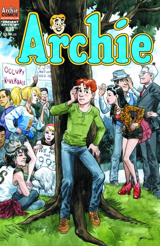 ARCHIE #635 JILL THOMPSON VARIANT CVR