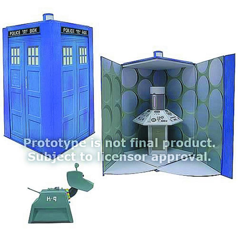 DOCTOR WHO K-9 ACTION FIGURE W/TARDIS PLAY SET