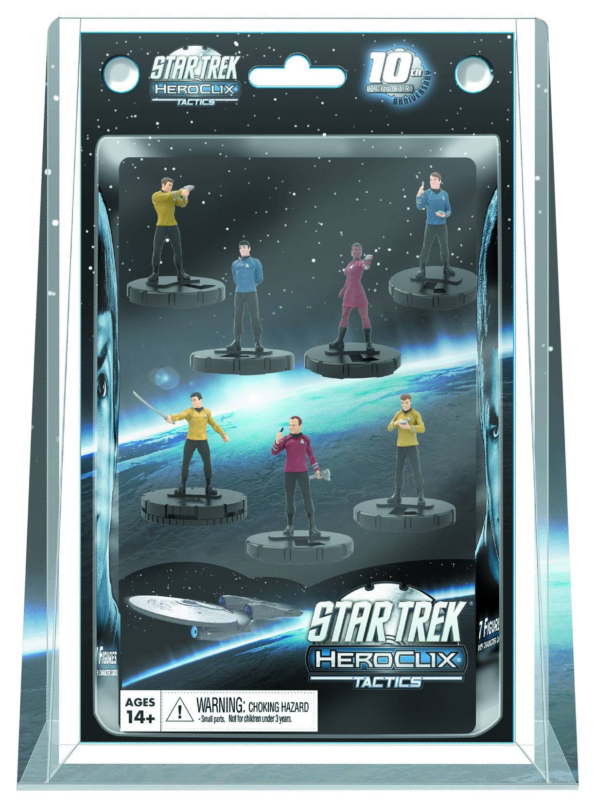 STAR TREK HEROCLIX TACTICS AWAY TEAM 7 PACK