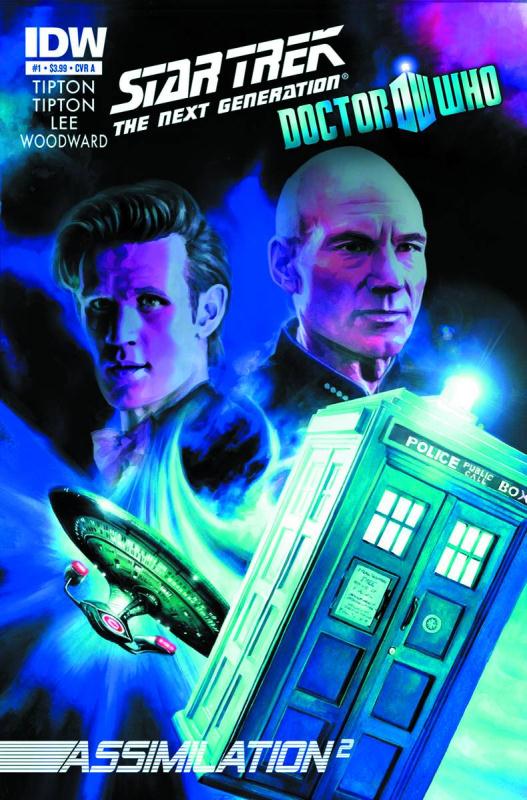 STAR TREK TNG DOCTOR WHO ASSIMILATION #1 3RD PTG (PP #1029)