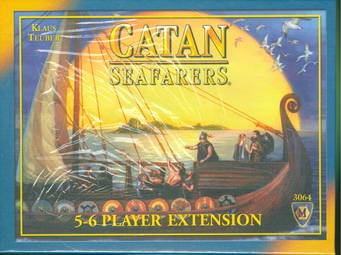 SETTLERS OF CATAN NEW ED SEAFARERS 5-6 PLAYER EXT PACK