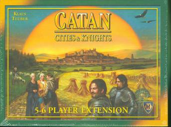 SETTLERS OF CATAN NEW ED CITIES & KNIGHTS 5-6 PLYR EXT PACK