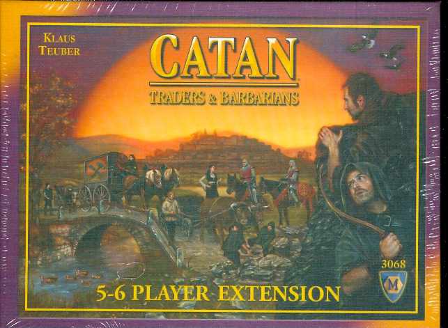 SETTLERS OF CATAN TRADERS & BARBARIANS 5-6 PLAYER EXP