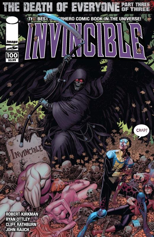 INVINCIBLE #100 CVR E ADAMS