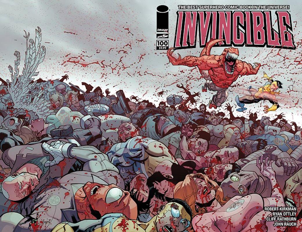 INVINCIBLE #100 CVR G OTTLEY WRAP