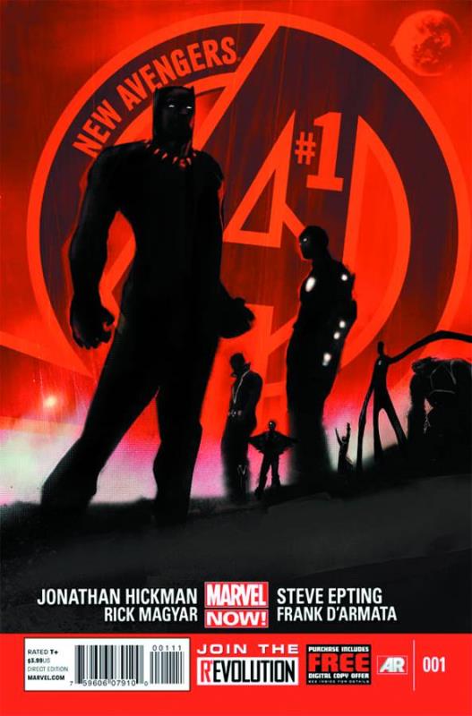 NEW AVENGERS #1 BLANK VARIANT NOW