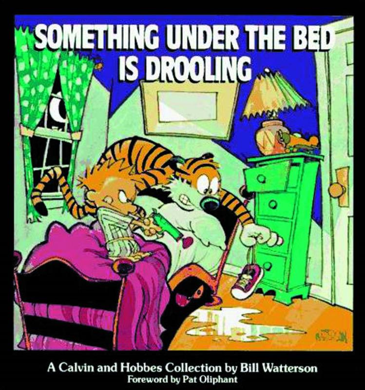 CALVIN & HOBBES SOMETHING UNDER BED IS DROOLING