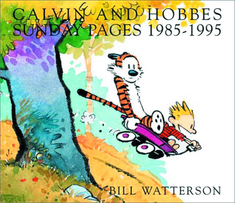 CALVIN AND HOBBES SUNDAY PAGES SC 1985 -1995 NEW PTG