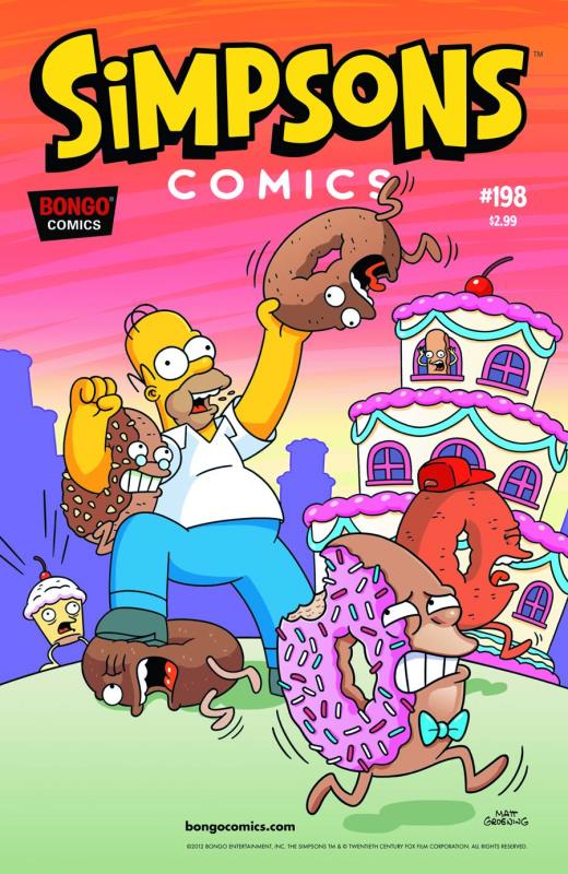 SIMPSONS COMICS #198