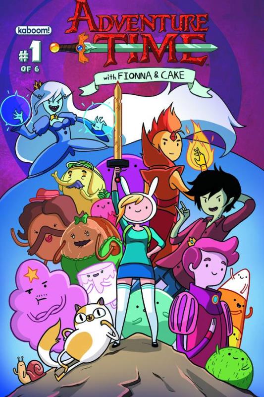 ADVENTURE TIME FIONNA & CAKE #1 (OF 6) MAIN CVR