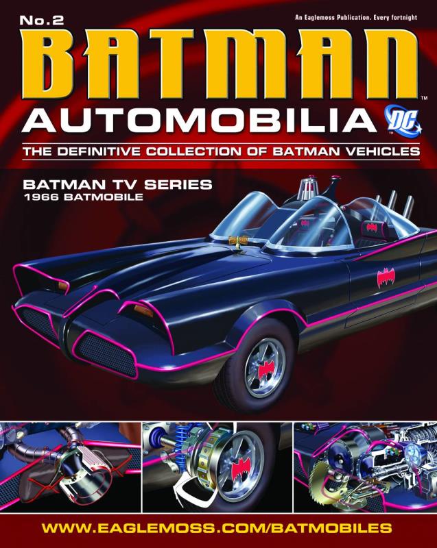 DC BATMAN AUTOMOBILIA FIG COLL MAG #2 1966 BATMAN TV SERIES