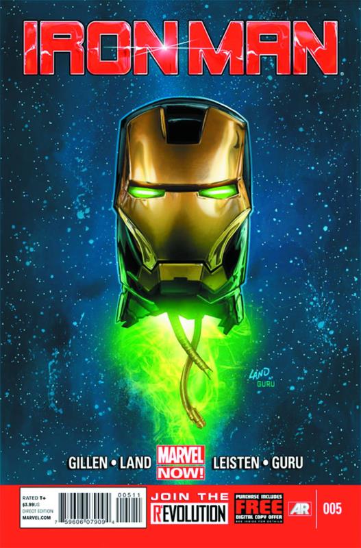 IRON MAN #5 2ND PTG LAND VARIANT NOW