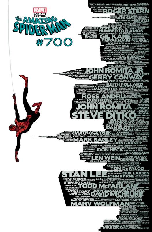 AMAZING SPIDER-MAN #700 MARTIN VARIANT