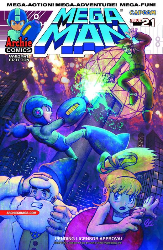 MEGA MAN #21 ALICE MEICHI LI VARIANT CVR