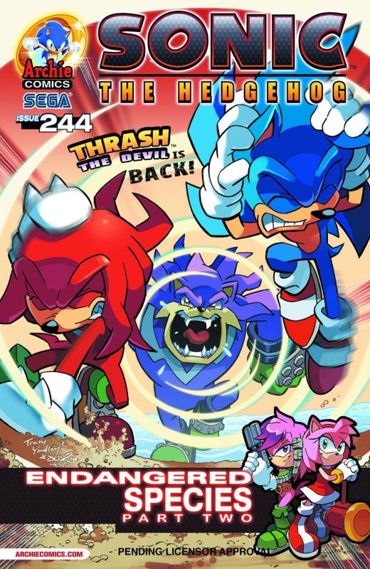 SONIC THE HEDGEHOG #244