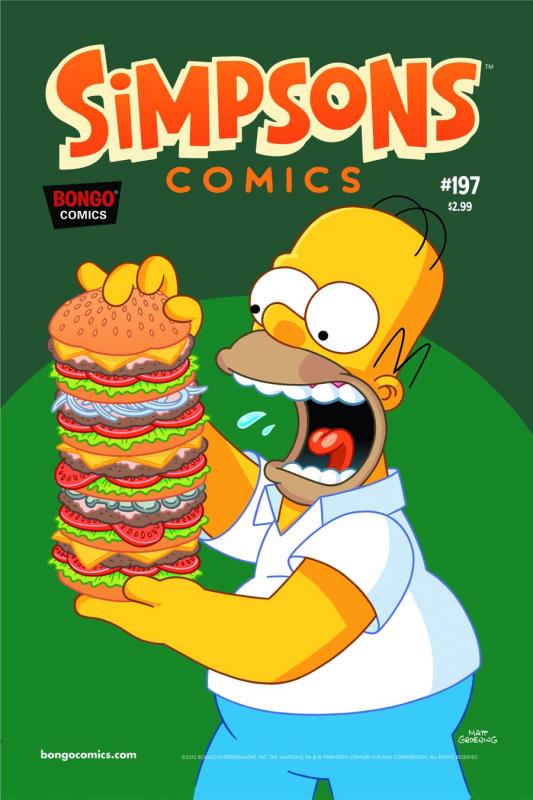 SIMPSONS COMICS #197