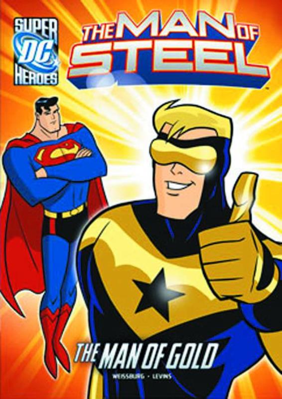 DC SUPER HEROES MAN OF STEEL YR TP MAN OF GOLD