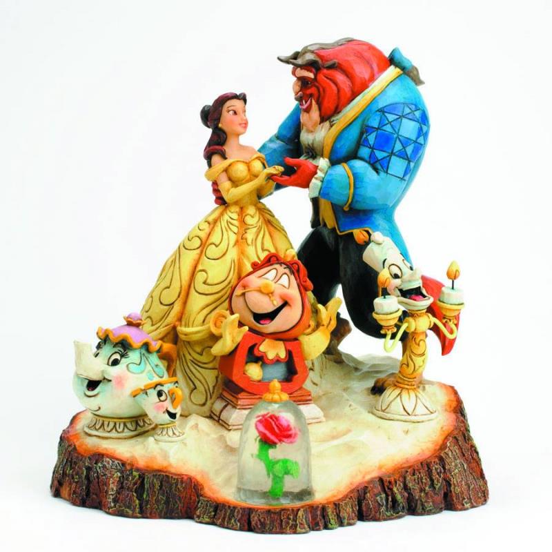 DISNEY TRADITIONS BEAUTY & THE BEAST