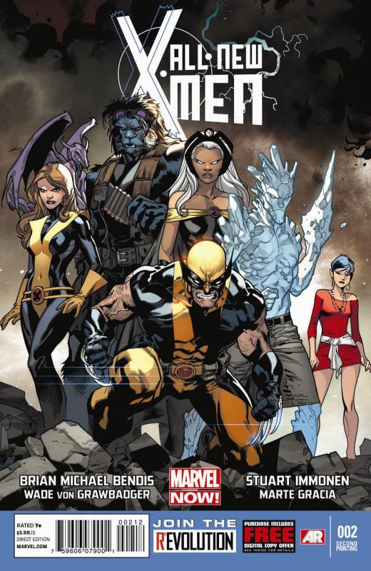 ALL NEW X-MEN #2 2ND PTG IMMONEN VARIANT NOW